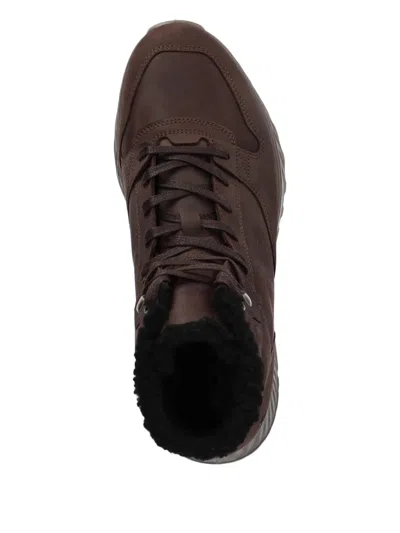 Ecco Exostride Boots In Brown