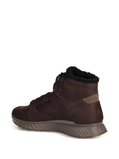 Ecco Exostride Boots In Brown