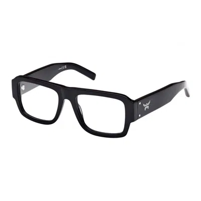 Mcm Square-frame Glasses In Brown