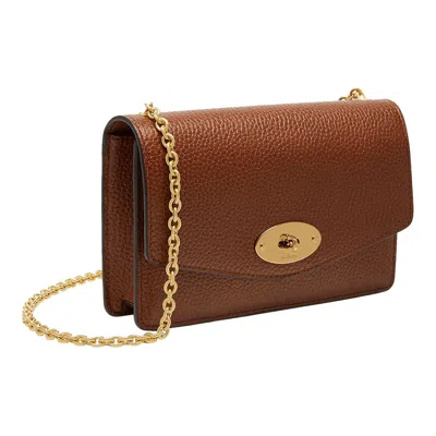 Mulberry Small Darley Daisy Crossbody Bag In Brown