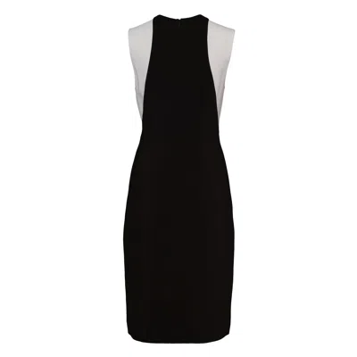 Stella Mccartney Miracle Colorblock Mini Dress In Black