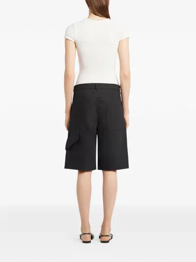 Courrèges Short-sleeved Fitted Top With Boxy Silhouette In White