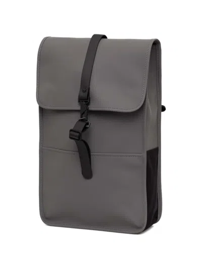 Rains Flap Top Backpack In Gray