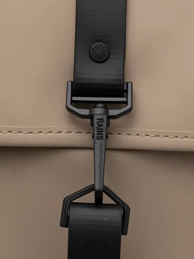 Rains W3 Flap Backpack In Neutral
