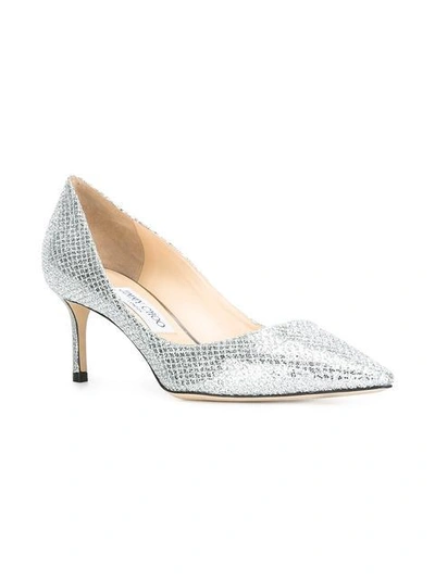 Shop Jimmy Choo Romy 60 Pumps - Metallic