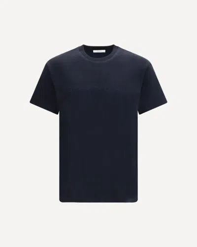 Givenchy Cotton Crew Neck T-shirt In Blue