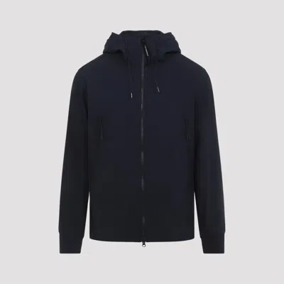 C.p. Company Cp Company Shell-r Goggle Jacket In Blue