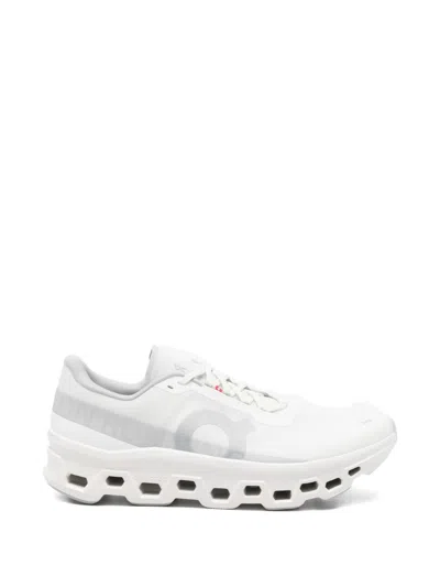 On Fabric Low-top Sneakers In White