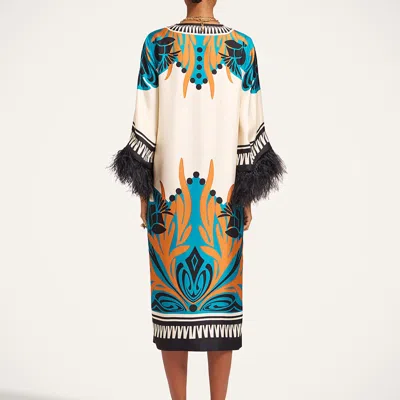 La Doublej The Kaftan In White