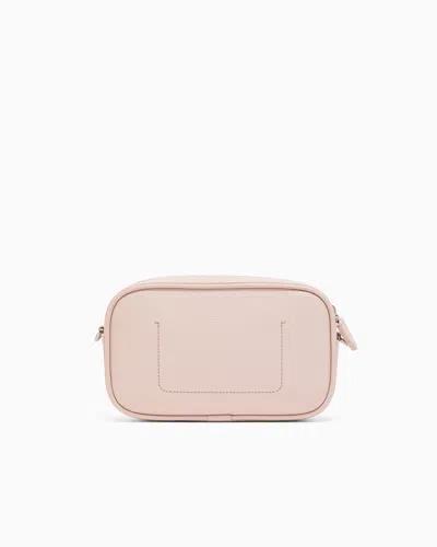 Emporio Armani Camera Shoulder Bag Adjustable Strap Design In Pink
