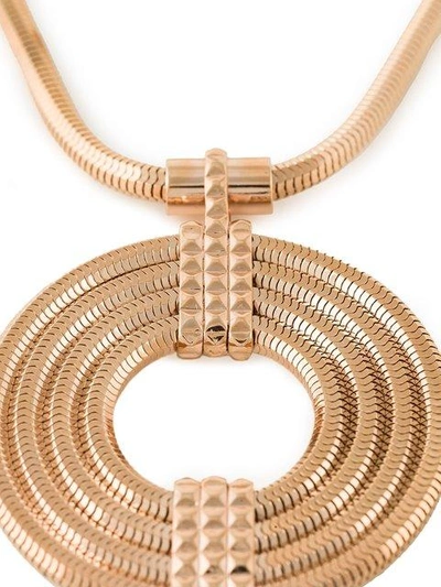 Shop Lara Bohinc 'apollo' Long Necklace In Metallic