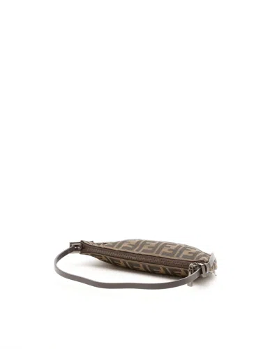 Fendi Zucca Half Moon Bag In Multi