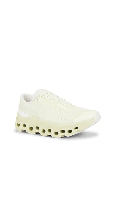 On Cloudmster Void Sneaker In White