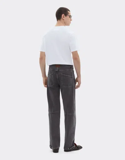 Ferrari Logo-embroidered T-shirt In White