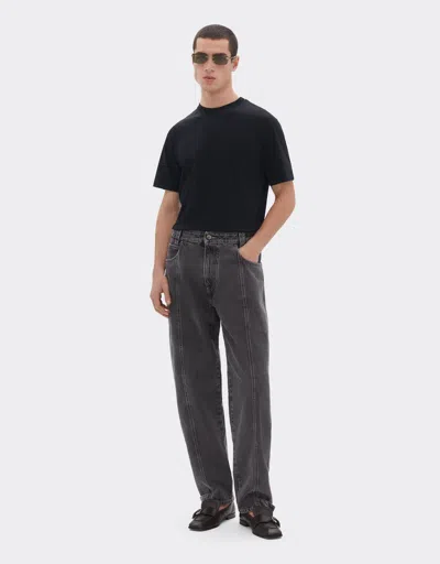 Ferrari Short-sleeve T-shirt In Black