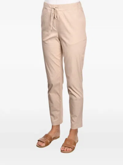 Gran Sasso Drawstring Trousers In Neutral