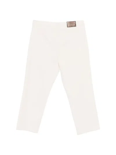Marina Rinaldi Button Jeans In Neutral