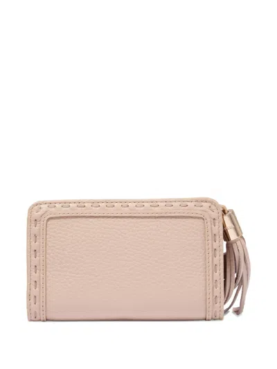 Lancel Premier Flirt Rectangular Zip Wallet In Neutral