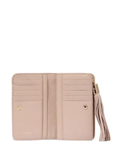 Lancel Premier Flirt Rectangular Zip Wallet In Neutral