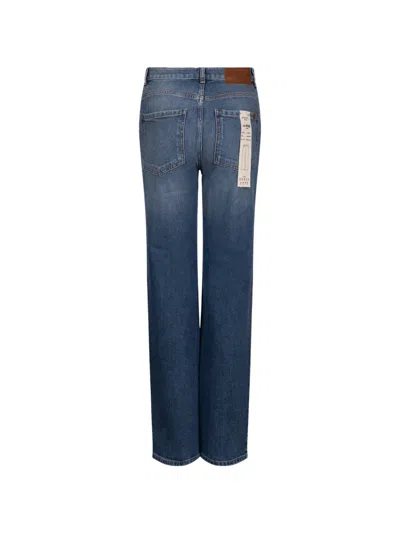 Weekend Max Mara Straight-leg Jeans In Blue