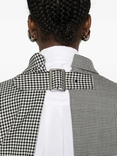 Comme Des Garçons Single-breasted Blazer In Gray