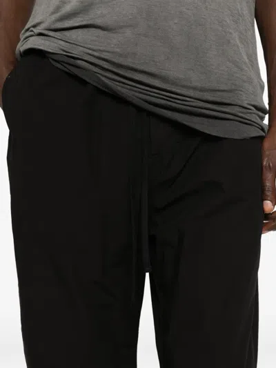 Thom Krom Drawstring Trousers In Black