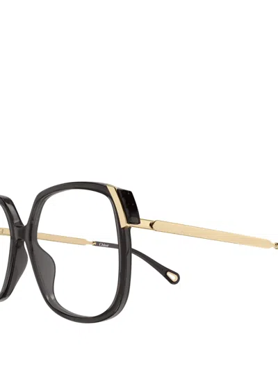 Chloé Square-frame Glasses In Black