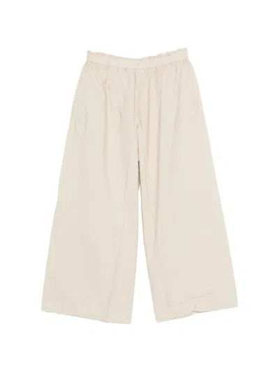 Daniela Gregis Elasticated Trousers In Neutral