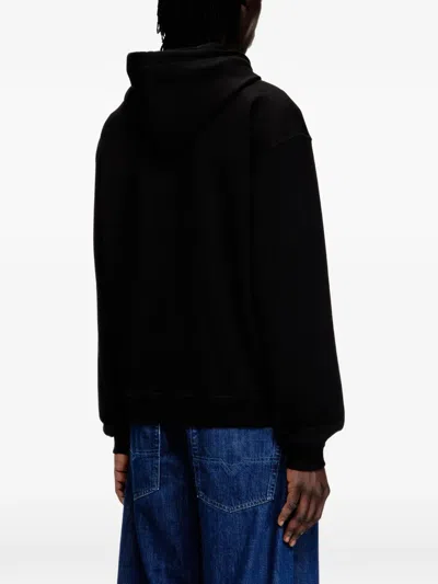 Diesel Cherry Sweatshirt In Black