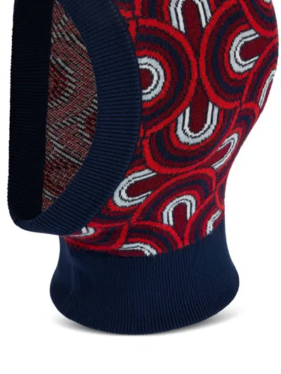 Fusalp Jacquard-knit Hat In Blue
