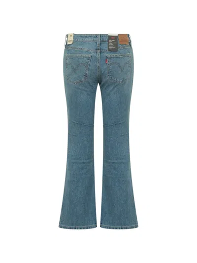 Levi's Low Slim Boot Jeans In Blue