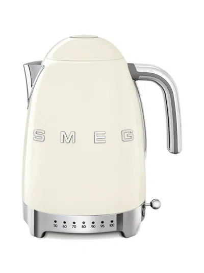 Smeg Chrome-handle Kettle In White