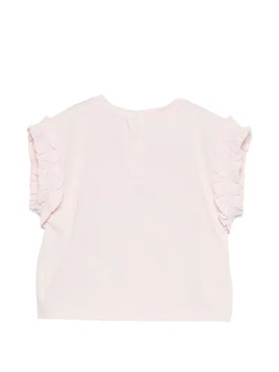Billieblush Ruffled Graphic T-shirt In Multi