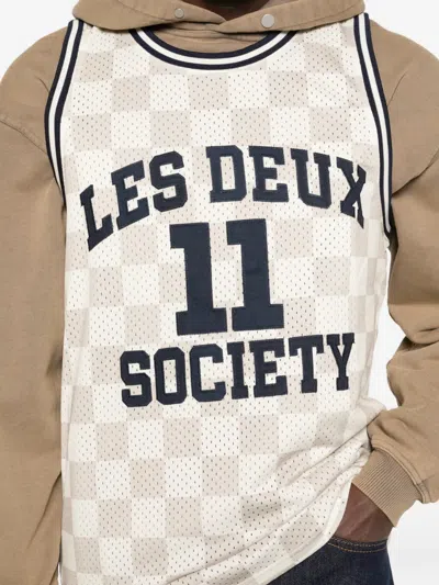 Les Deux Silas Mesh Tank Top In Multi