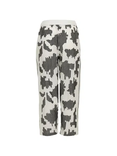 Devotion Orenda Patterned Cropped Trousers In Black