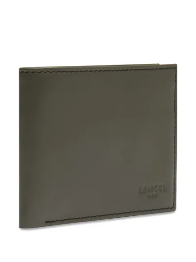 Lancel Leon Wallet In Green