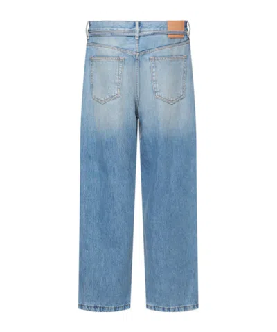 Acne Studios Belt-loop Jeans In Blue