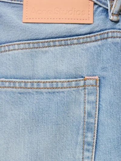 Acne Studios Belt-loop Jeans In Blue