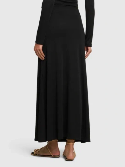 Christopher Esber Openwork Ruffle Skirt In Black