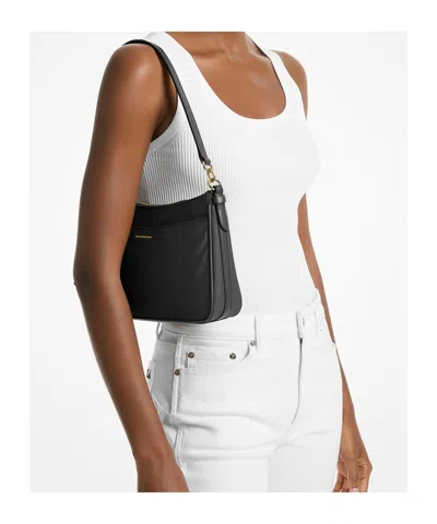 Michael Michael Kors Medium Jet Set Shoulder Bag In Black