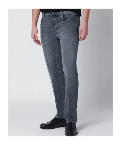 Pt Torino Belt Loop Jeans In Gray