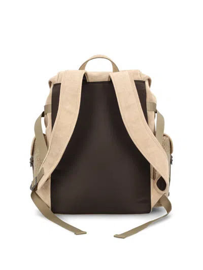 Tod's Flap Backpack In Brown