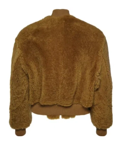 Jacquemus Zippered Leather Jacket In Multi