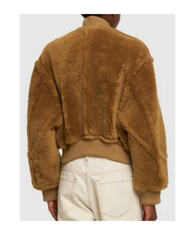 Jacquemus Zippered Leather Jacket In Multi