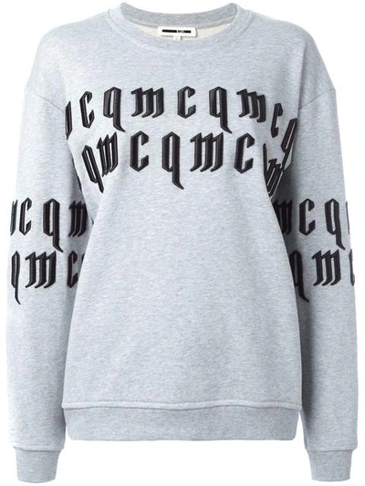 Mcq By Alexander Mcqueen Mcq - Alexander Mcqueen Classic Mcq Sweatshirt In Grey