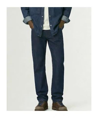 Stone Island Regular-straight-fit Five-pocket Jeans With Rinsed Finish In Blue