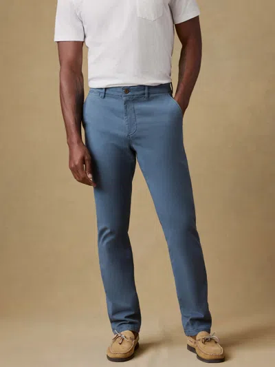 Faherty Coastline Chino Pants In Blue