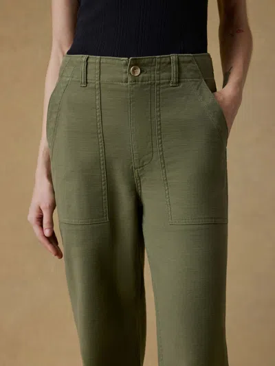 Faherty Soft Stretch Utility Pants In Green