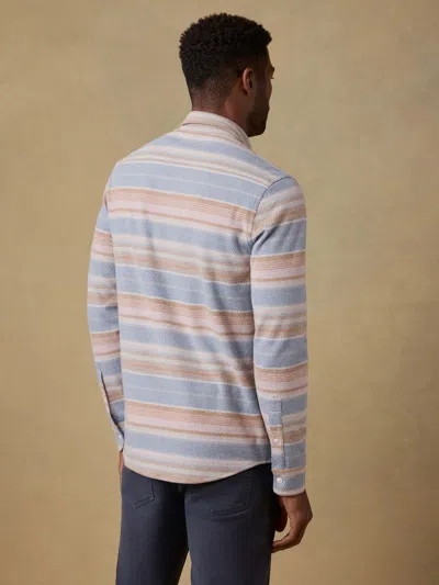 Faherty Legend Textured Shirt In Multi