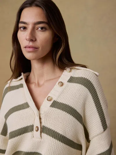 Faherty Sunwashed Cotton Polo Sweater In Multi